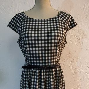 NWT Elle Gingham Dress